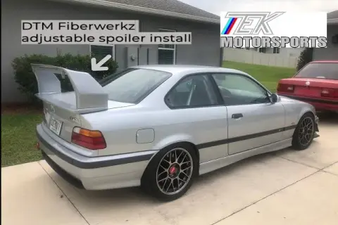 BMW E36 DTM spoiler: Jak wybrać i zamontować idealny?