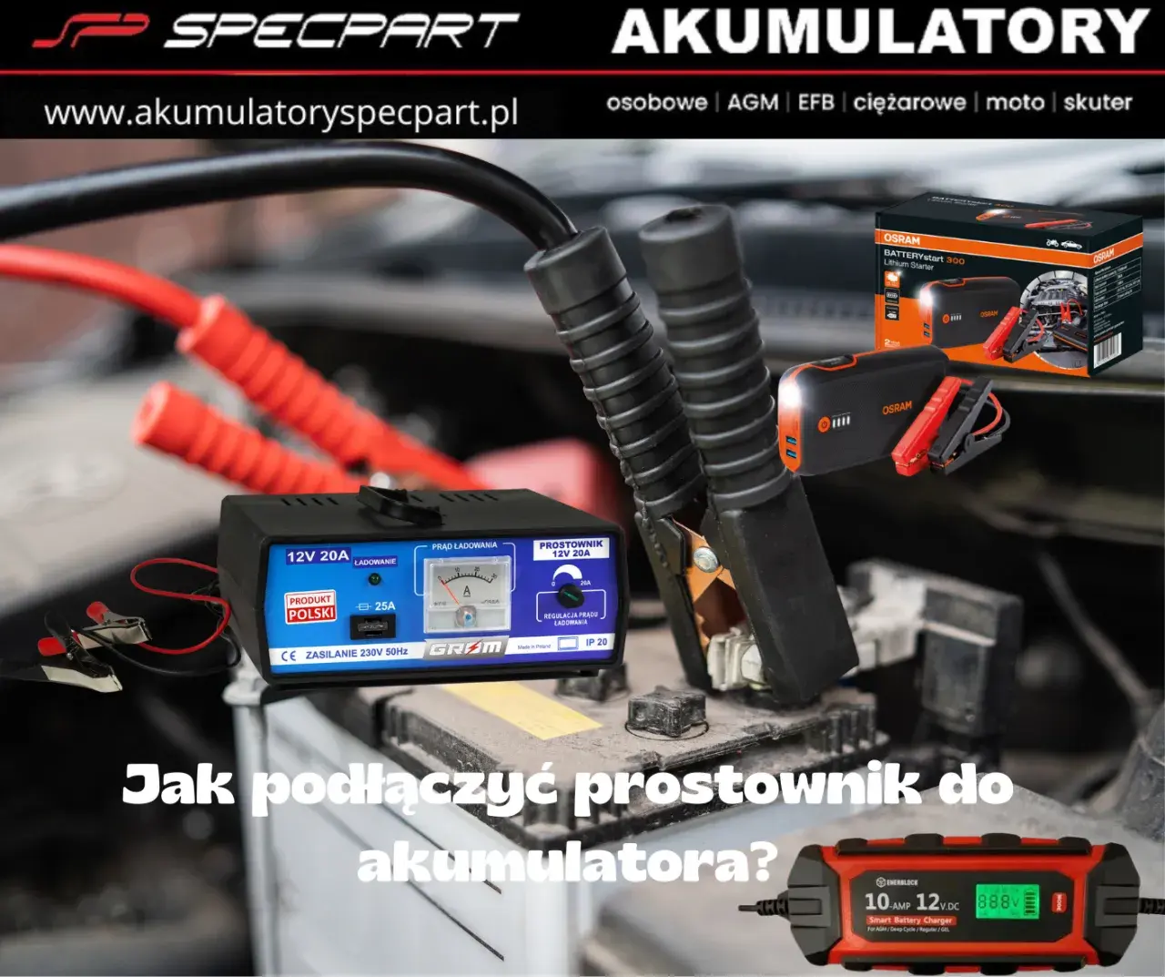 Jak bezpiecznie podłączyć prostownik? Poradnik krok po kroku
