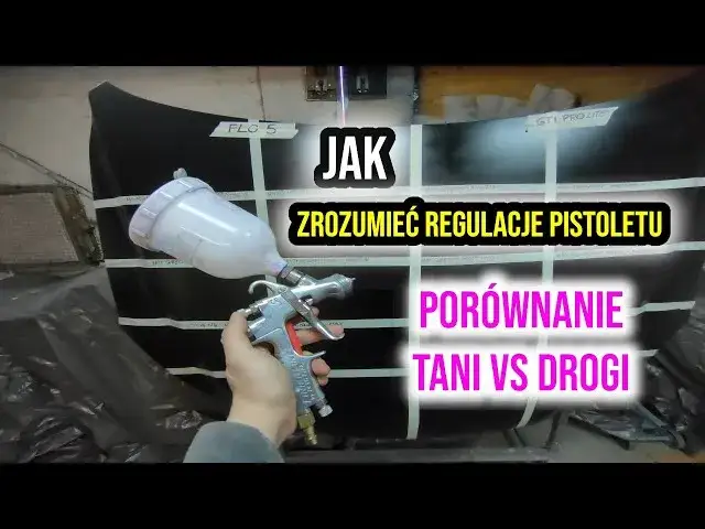 pistolet lakierniczy regulacja