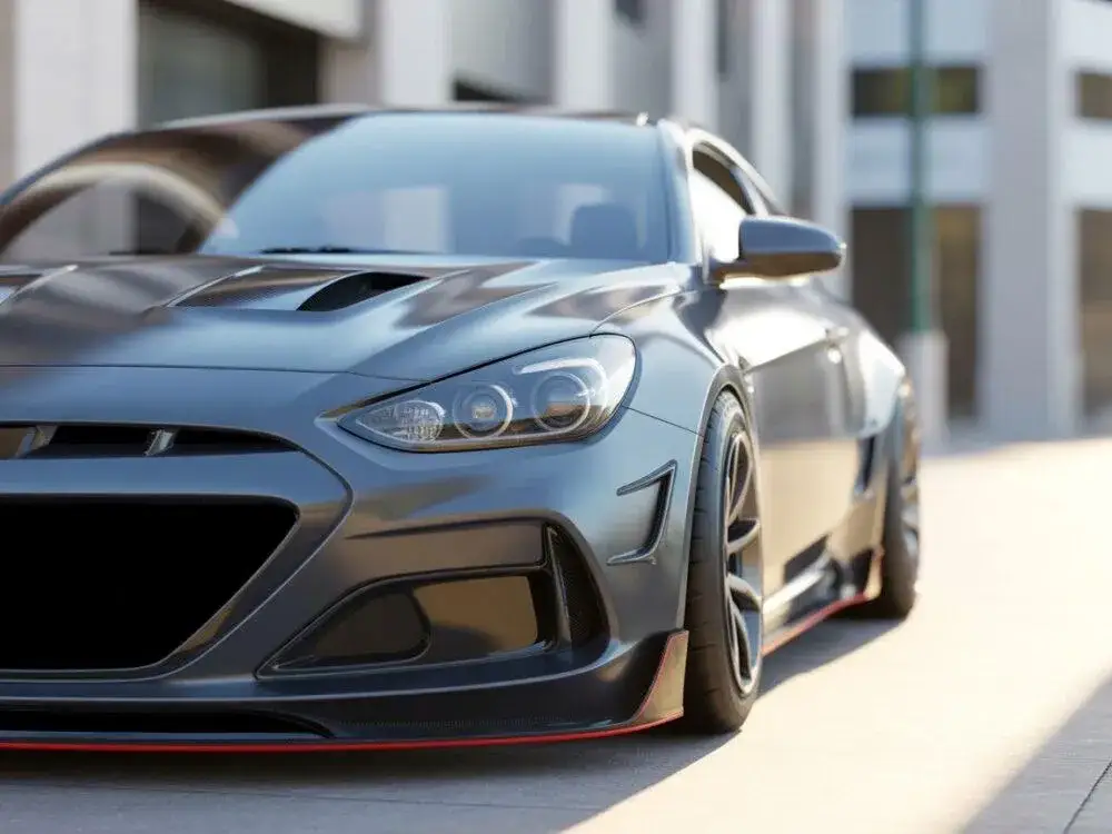body kit sportowy samochód